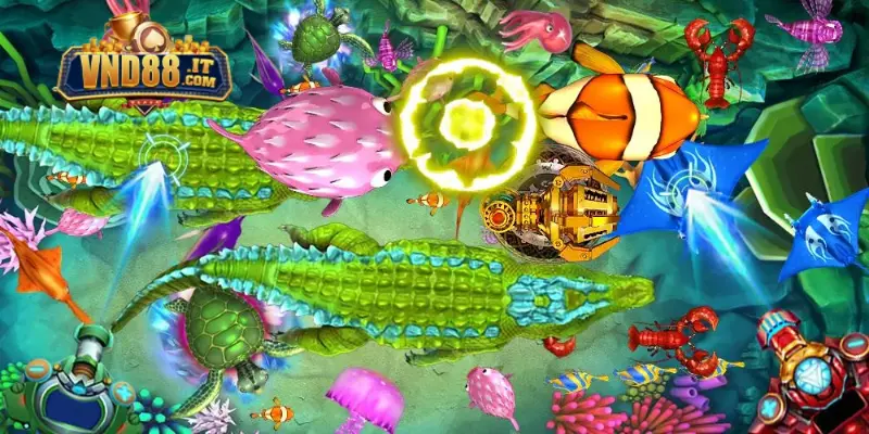 Bắn Cá Rùa Xanh VND88 – Game Săn Thưởng Hot Nhất Hiện Nay 3 Bật mí chiến lược chơi săn cá rùa xanh tăng tỷ lệ thắng